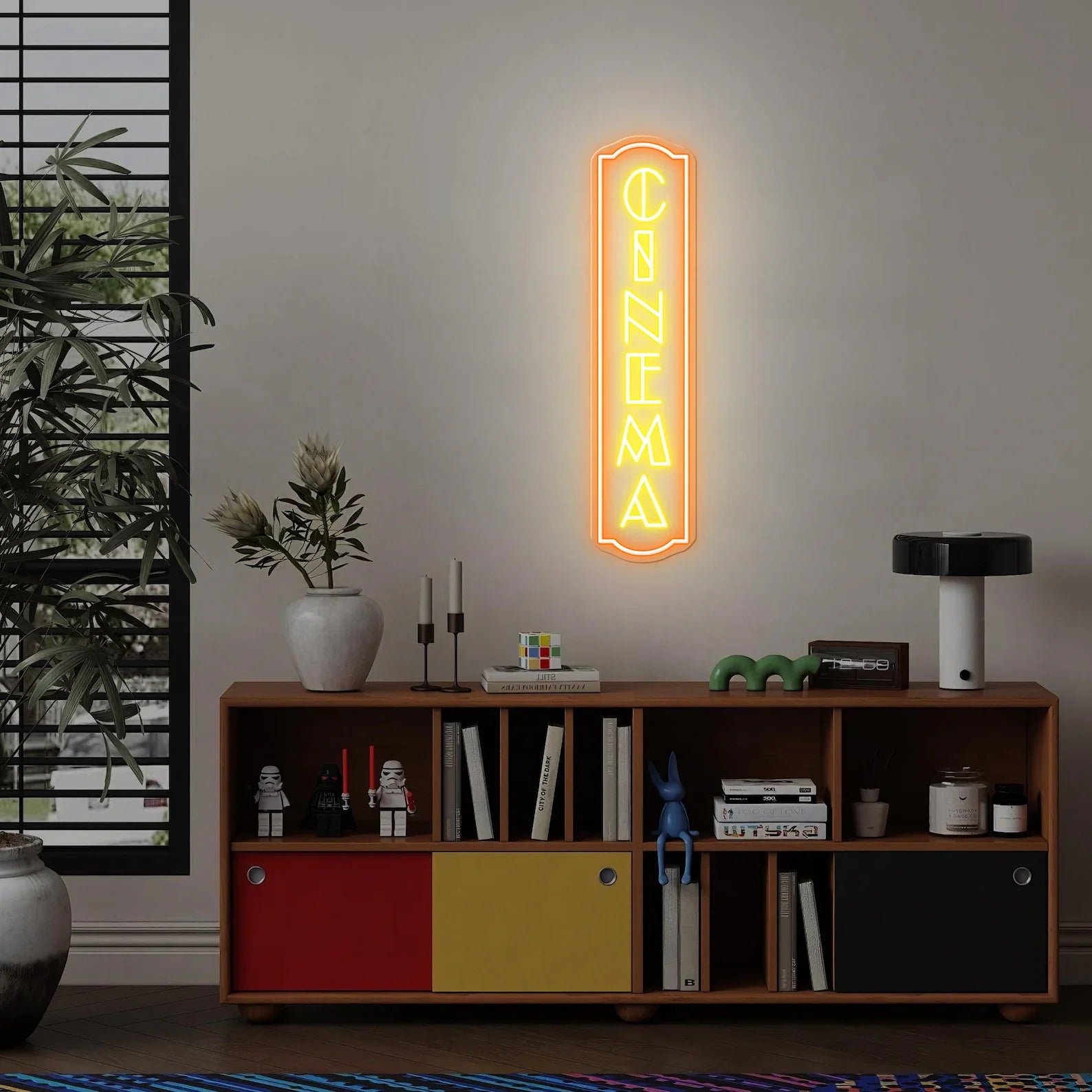 Vertical Cinema Neon
