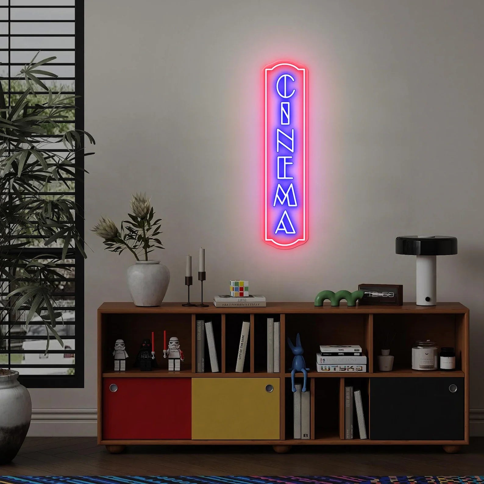 Vertical Cinema Neon